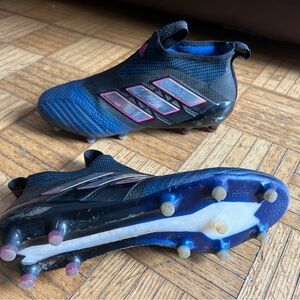 Pure control Adidas Cleats - Black, Blue